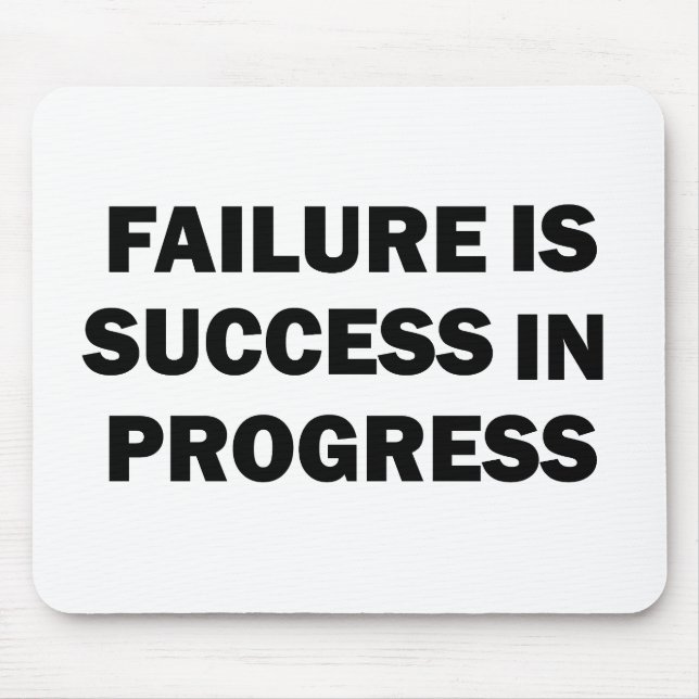 Alfombrilla De Ratón Las citas de gimnasia motivacionales para el éxito (Frente)