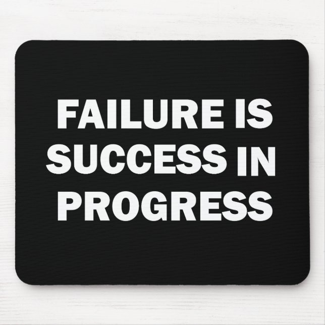 Alfombrilla De Ratón Las citas de gimnasia motivacionales para el éxito (Frente)