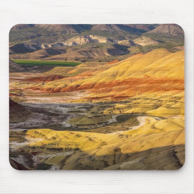 Alfombrilla De Ratón Las Colinas Pintadas En Las Camas Fósiles Del Día  (Frente)