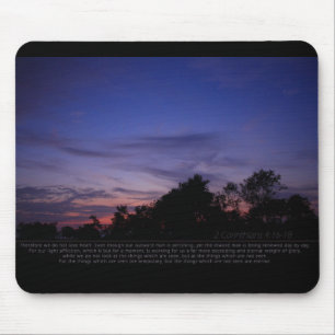 Alfombrilla De Ratón Las cosas no vistas son eternas