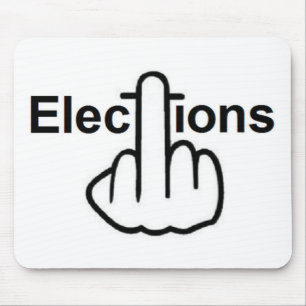 Alfombrilla De Ratón Las elecciones de Mousepad se retractan