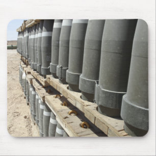 Alfombrilla De Ratón Las filas de la munición se apilan y están