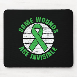Alfombrilla De Ratón Las Heridas Son Sucesos Invisibles De Concienciaci