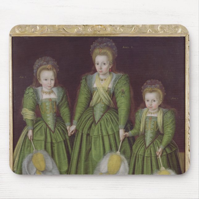 Alfombrilla De Ratón Las hermanas de Egerton, 1601/02 (Frente)