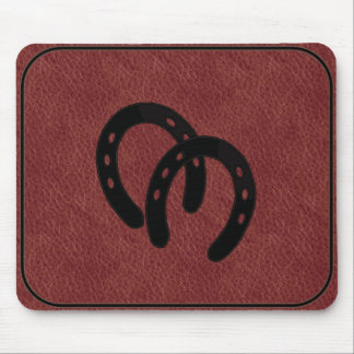Alfombrilla De Ratón Las herraduras dobles CALIFICARON MOUSEPAD