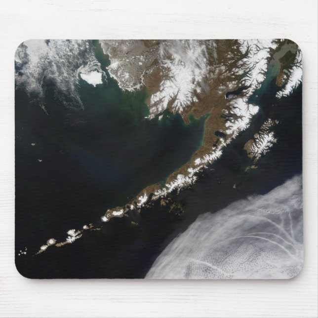 Alfombrilla De Ratón Las islas Aleutianas y la península de Alaska (Frente)