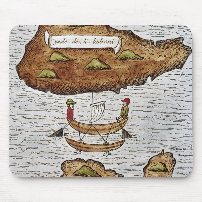 ALFOMBRILLA DE RATÓN LAS ISLAS DE LADRONE (Frente)