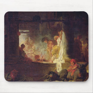 Alfombrilla De Ratón Las lavanderas, c.1759