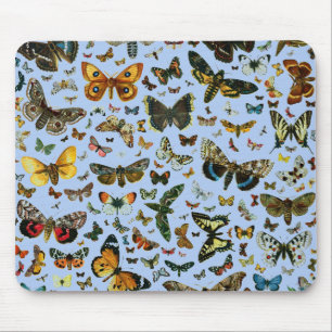 Alfombrilla De Ratón Las mariposas y polillas más conocidas de Europa