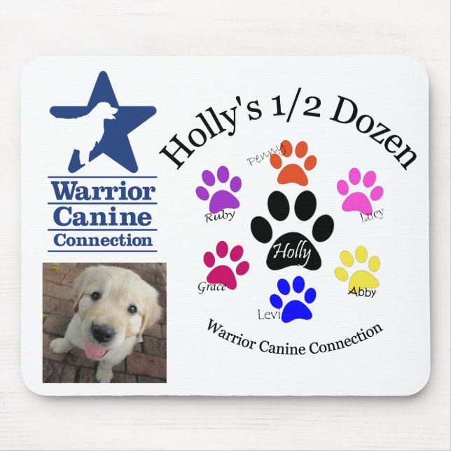 Alfombrilla De Ratón Las medias docenas mousepad del acebo (Frente)