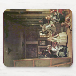 Alfombrilla De Ratón Las Meninas (autorretrato con la familia real)