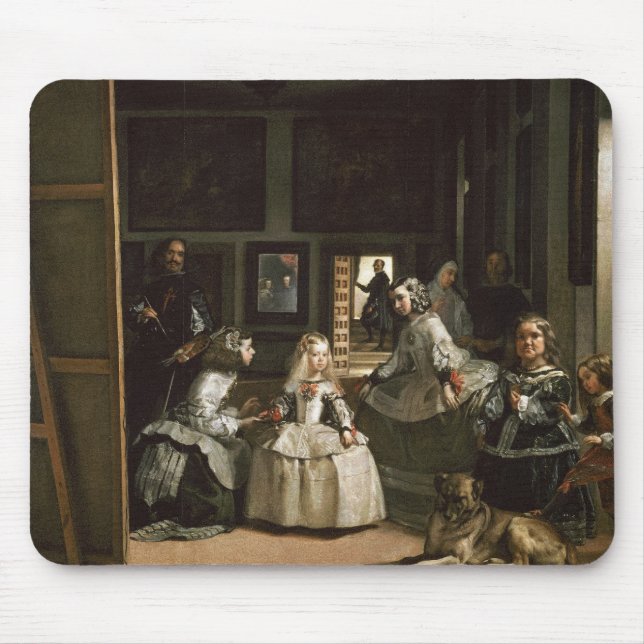 Alfombrilla De Ratón Las Meninas de Diego Velázquez (Frente)