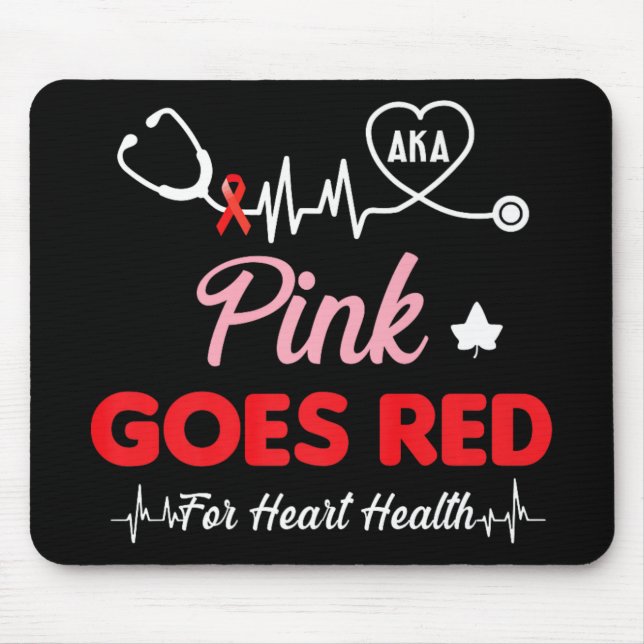 Alfombrilla De Ratón Las Mujeres Vestimentan Que El Rosa Se Enroja Por  (Frente)