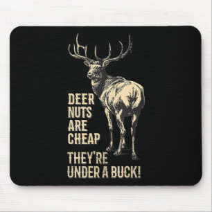 Alfombrilla De Ratón Las nueces de ciervo son baratas y se divierten co