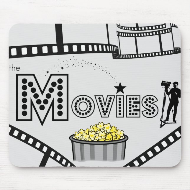 Alfombrilla De Ratón *Las películas* MovieTime Mousepad (Frente)