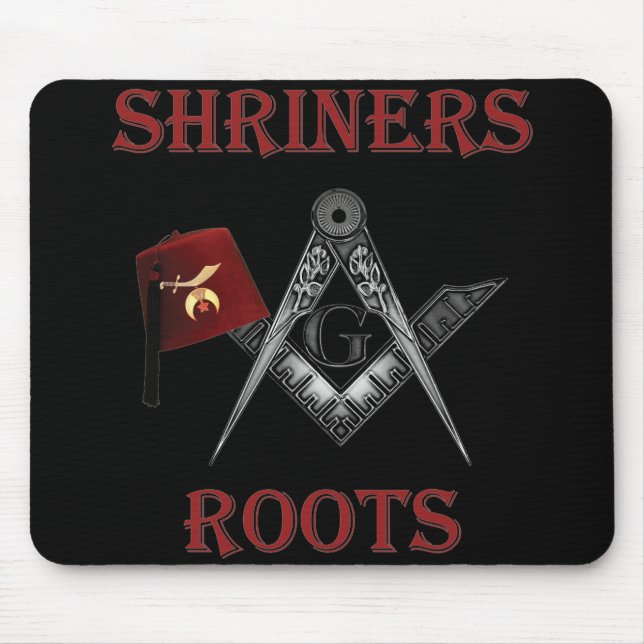 Alfombrilla De Ratón Las raíces de Shriners (Frente)