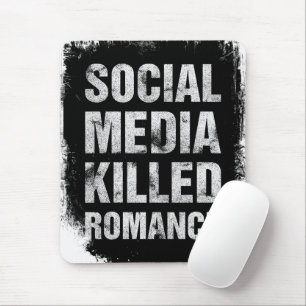 Alfombrilla De Ratón Las redes sociales mataron el romance