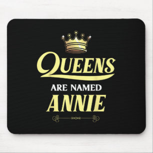 Alfombrilla De Ratón Las Reinas Se Llaman Annie Gift Funny Bir Personal