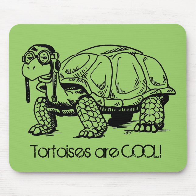 Alfombrilla De Ratón ¡Las tortugas son FRESCAS! Mousepad (Frente)