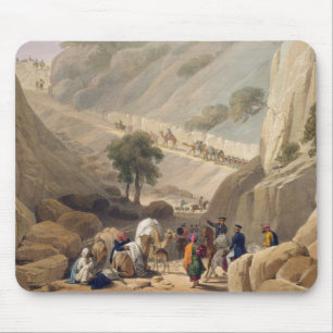 Alfombrilla De Ratón Las tropas que emergen de la parte estrecha del De