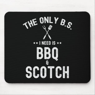Alfombrilla De Ratón Las únicas B que necesito son Bbq y Scotch diverti