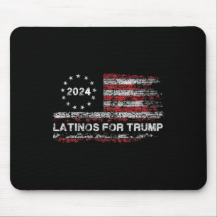 Alfombrilla De Ratón Latinos por Trump 2024 - Elección presidencial Tru