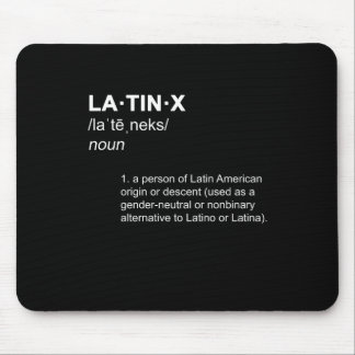 Alfombrilla De Ratón LATINX Latino Latino Género Neutral Definición Hip