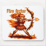 Alfombrilla De Ratón Latte Mug<br><div class="desc">Discover one of the most detailed and visually stunning pixel art RPG character designs available on Zazzle today — "Fire Archer" by AmazingEG Studio. This exceptional original 8-bit illustration brings the classic fantasy fire element warrior archetype to life with extraordinary detail and craftsmanship. The Fire Archer stands in a commanding...</div>