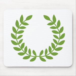 Alfombrilla De Ratón Laurel Wreath (Símbolo griego antiguo)
