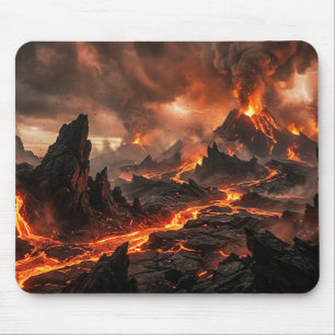Alfombrilla De Ratón Lava Volcánica