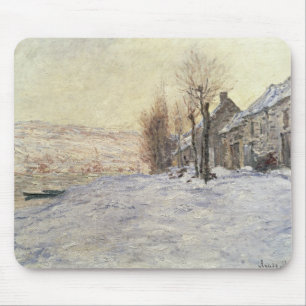 Alfombrilla De Ratón Lavacourt debajo de la nieve, c.1878-81