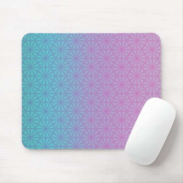 Alfombrilla De Ratón Lavender and teal geometric mouse pad (Con ratón)