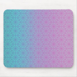 Alfombrilla De Ratón Lavender and teal geometric mouse pad