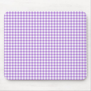 Alfombrilla De Ratón Lavender Gingham
