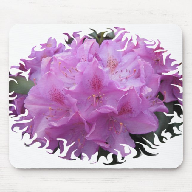 Alfombrilla De Ratón Lavender Rhododendron Mousepad (Frente)