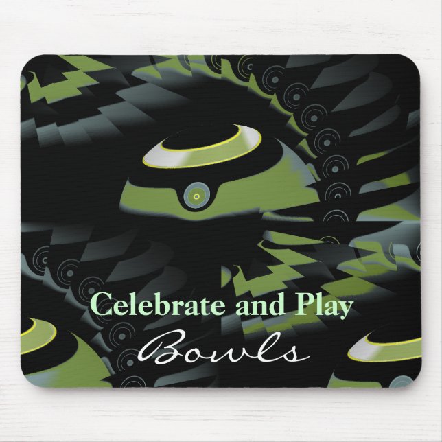 Alfombrilla De Ratón Lawn Bowls (Frente)