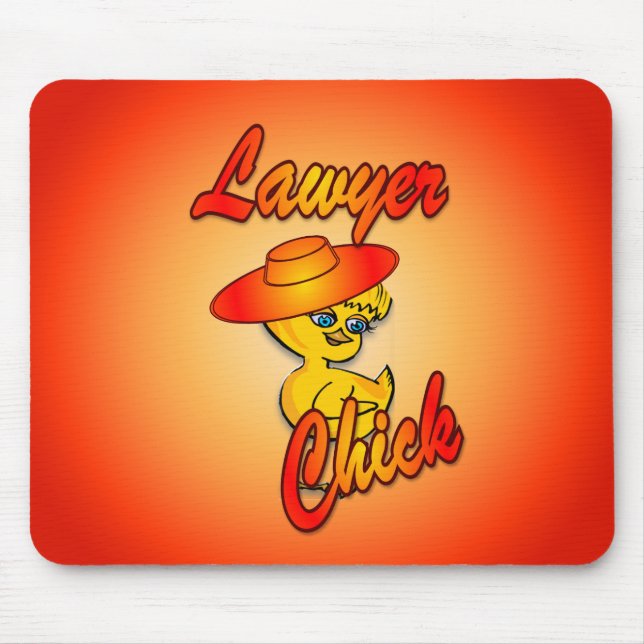 Alfombrilla De Ratón Lawyer Chick #5 (Frente)