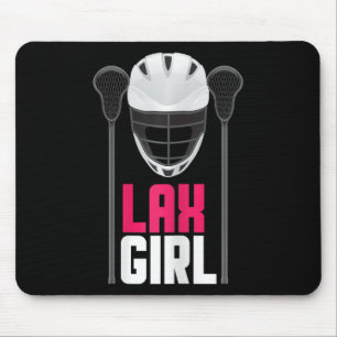 Alfombrilla De Ratón Lax Chica Player Lax Stick Lacrosse Team