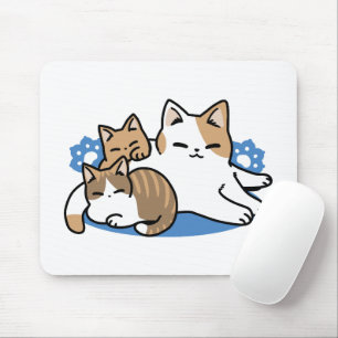 Alfombrilla De Ratón Laze Furr Days - Diseño de gatos perezosos
