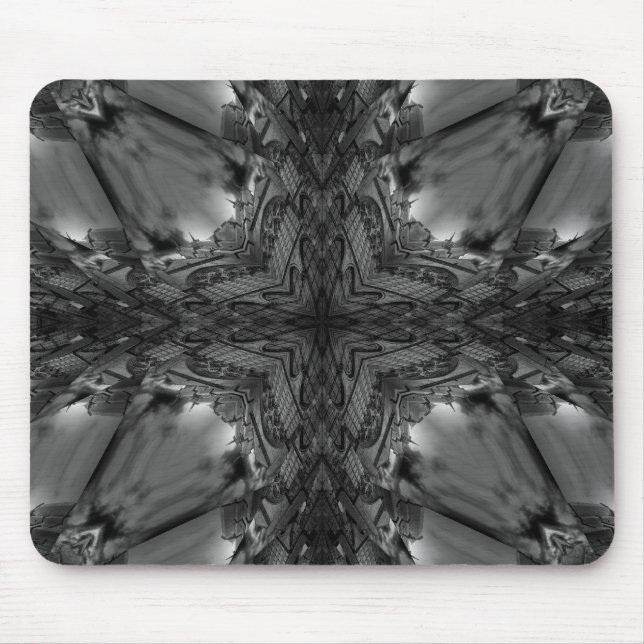 Alfombrilla De Ratón Lazo negro gótico (Frente)