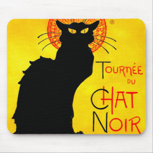Alfombrilla De Ratón Le Chat Noir Vintage