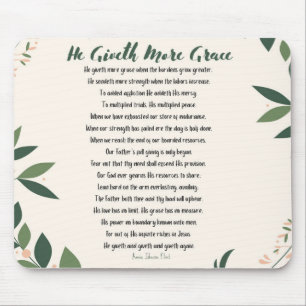 Alfombrilla De Ratón Le da más almohadilla de ratón Grace