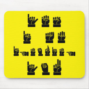 Alfombrilla De Ratón Le estoy ignorando sí © del #USAPatriotGraphics