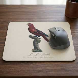 Alfombrilla De Ratón Le Lori ecaille / Loria de barro azul