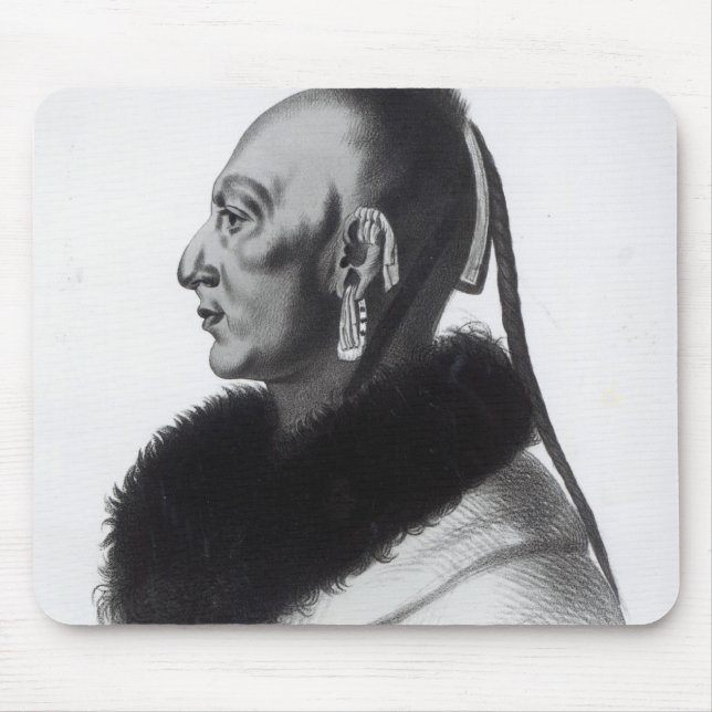 Alfombrilla De Ratón Le Soldat du Chene, jefe de Osage (Frente)