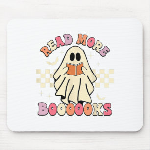 Alfombrilla De Ratón Lea más libros Cute Ghost Leer más libros H