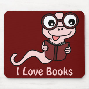 Alfombrilla De Ratón Lea un mes del libro: Amo los libros