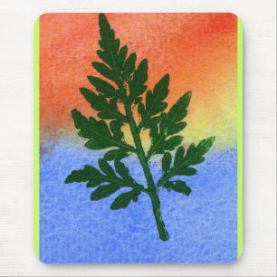 Alfombrilla De Ratón Leaf Nature Prints Mousepad