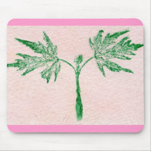 Alfombrilla De Ratón Leaf Nature Prints Mousepad