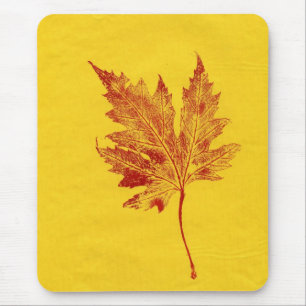 Alfombrilla De Ratón Leaf Nature Prints Mousepad
